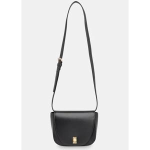 Whistles Black Carlota Turnlock Satchel